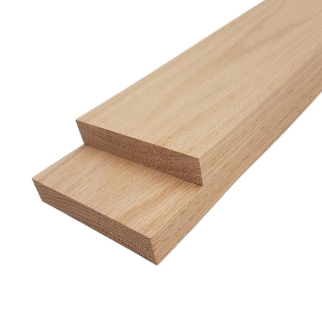 Red Oak Lumber Board - 3/4" x 4" (2 Pcs)