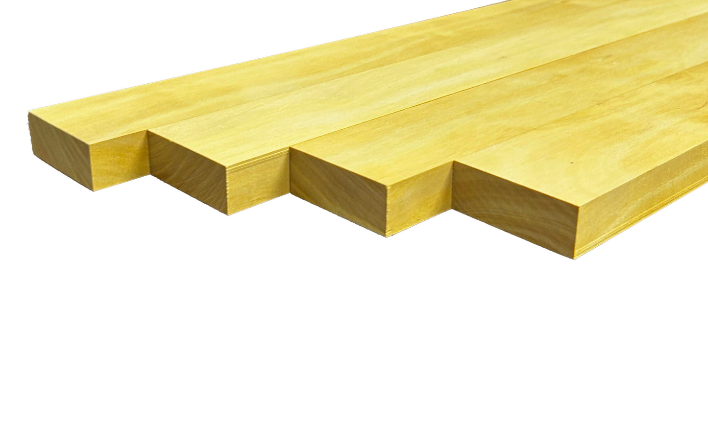 Yellowheart Lumber Boards 3/4" x 2" (4pcs)