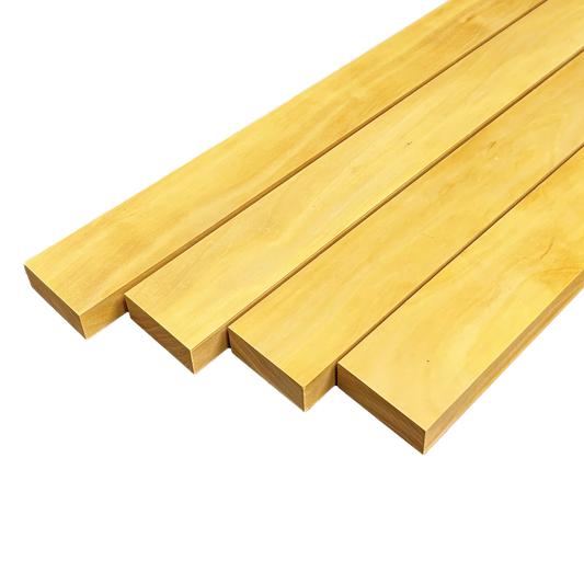 Yellowheart Lumber Boards 3/4" x 2" (4pcs)