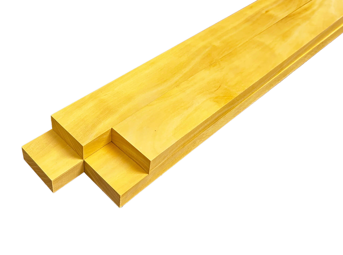 Yellowheart Lumber Boards 3/4" x 2" (4pcs)