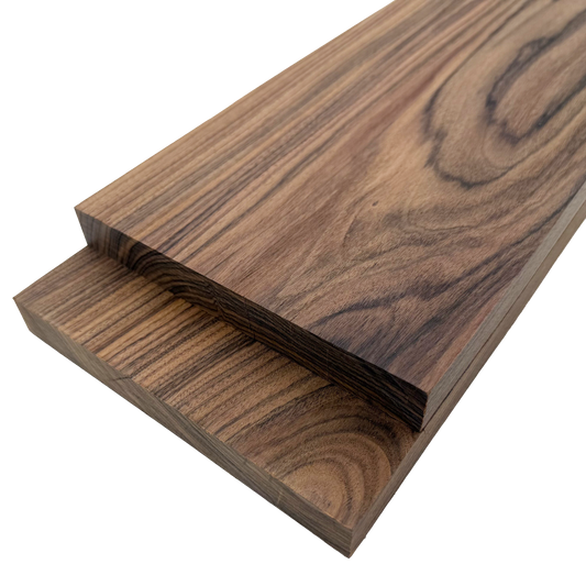 Bolivian Rosewood Lumber Board - 3/4" x 6" (2 Pcs)