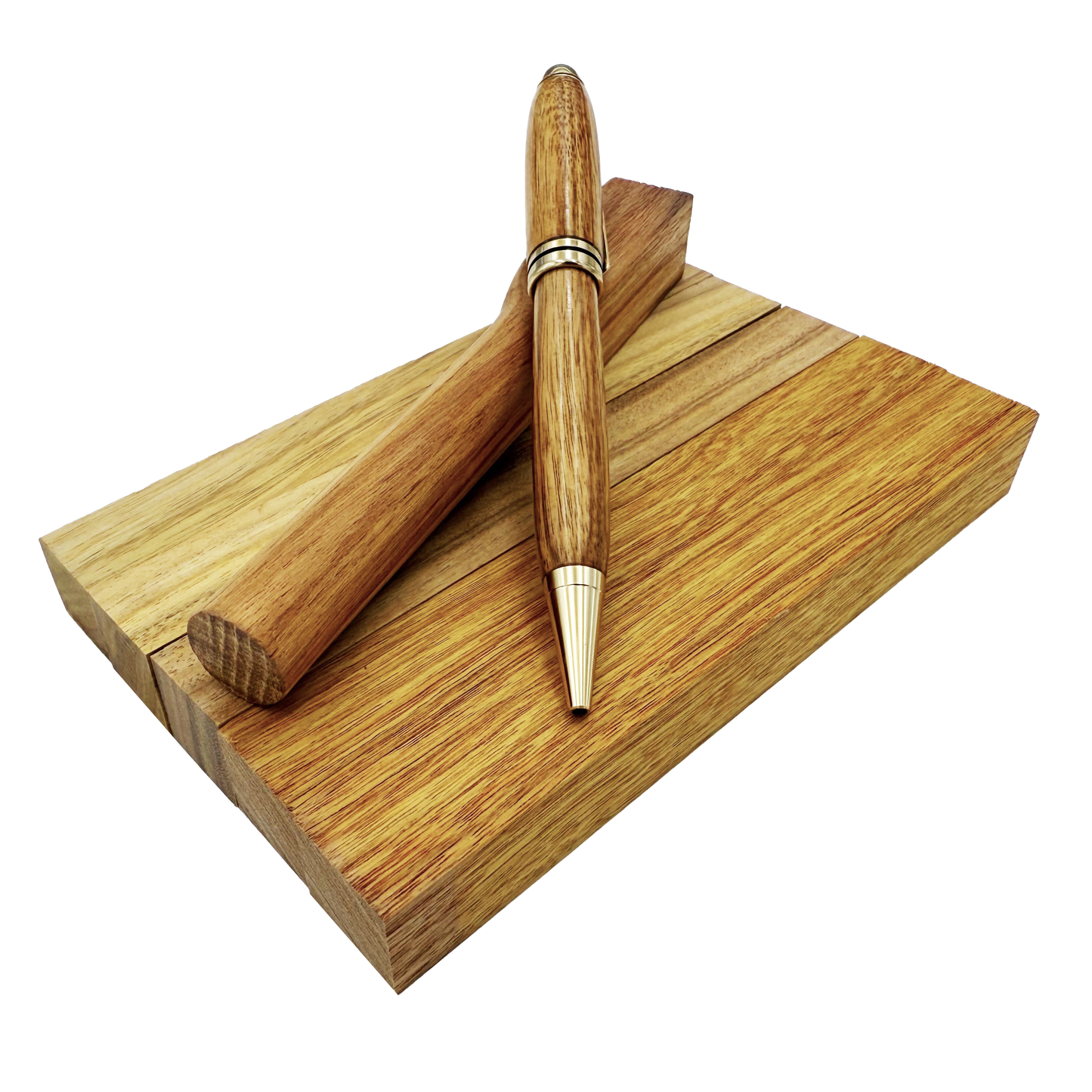Canarywood Pen Blanks - 3/4" x 3/4" x 6" (5 Pcs)