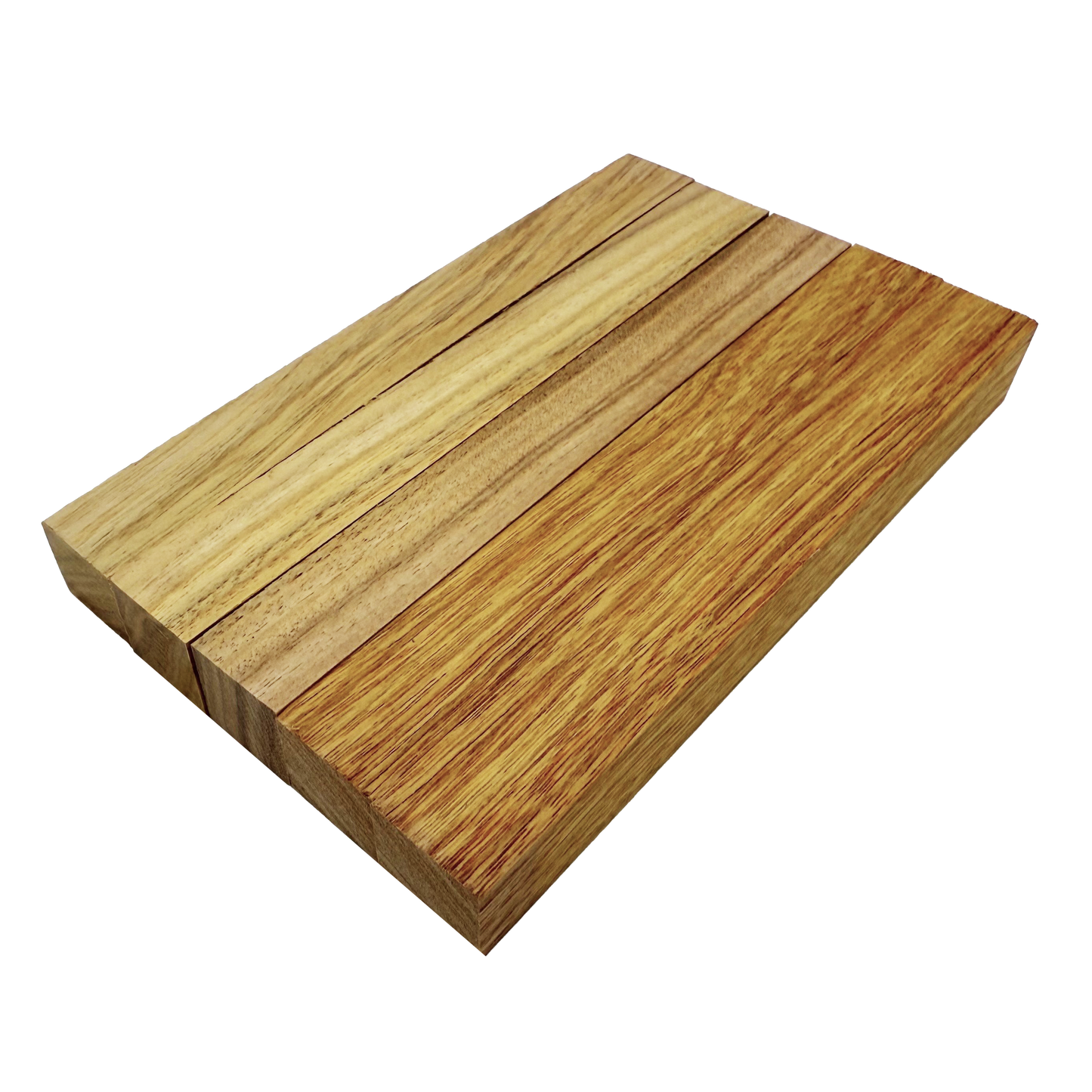 Canarywood Pen Blanks - 3/4" x 3/4" x 6" (5 Pcs)