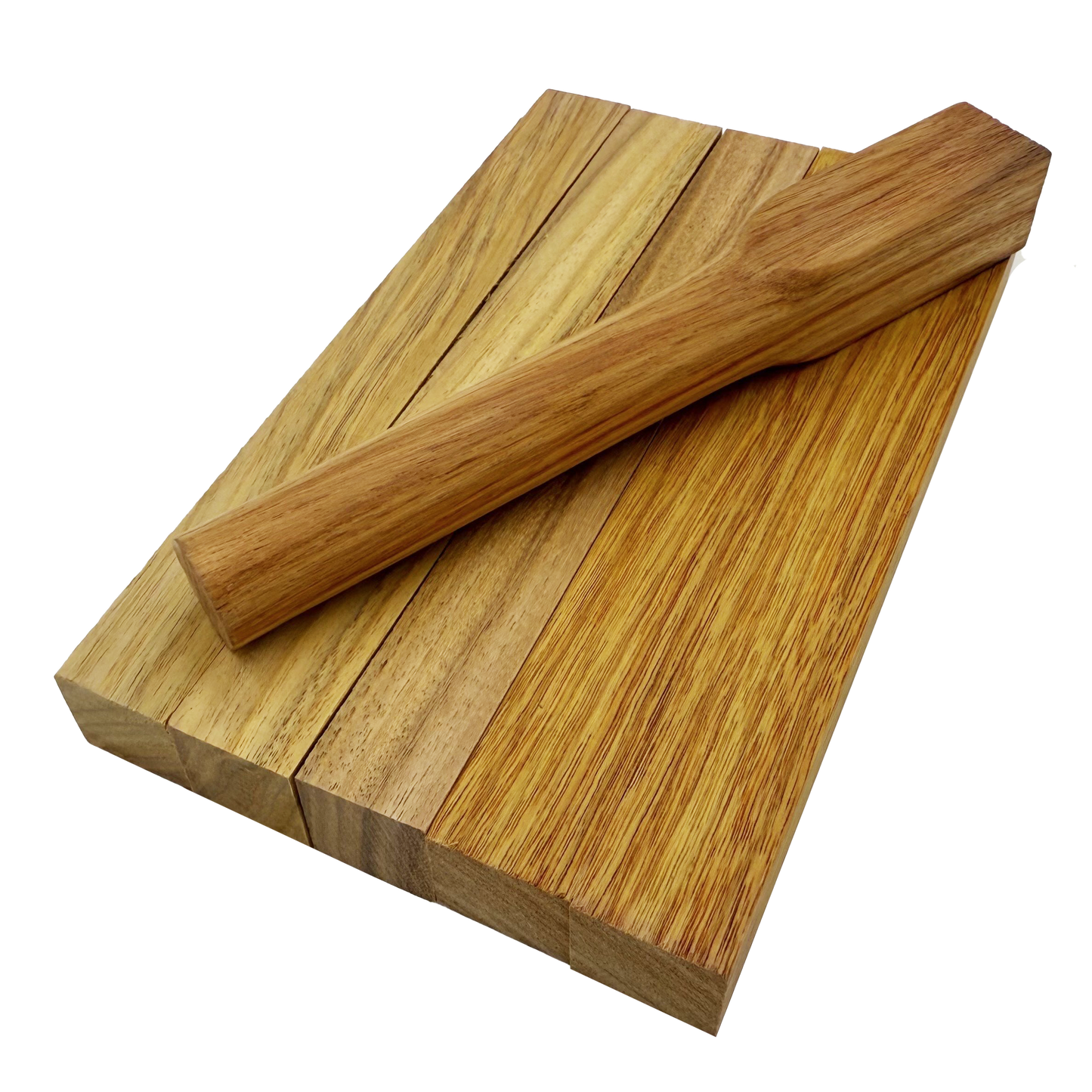 Canarywood Pen Blanks - 3/4" x 3/4" x 6" (5 Pcs)