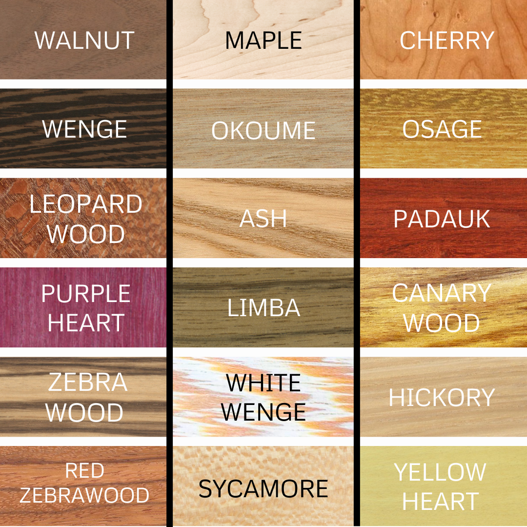 Custom Variety 5, 5, 5 pack (3/4" x 2" x 12")(15 Pcs)