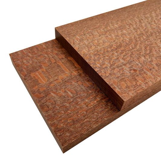 Leopardwood Lumber Board - 3/4" x 6" (2 Pcs)