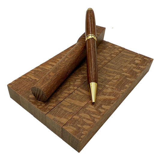 Leopardwood Pen Blanks - 3/4" x 3/4" x 6" (5 Pcs)