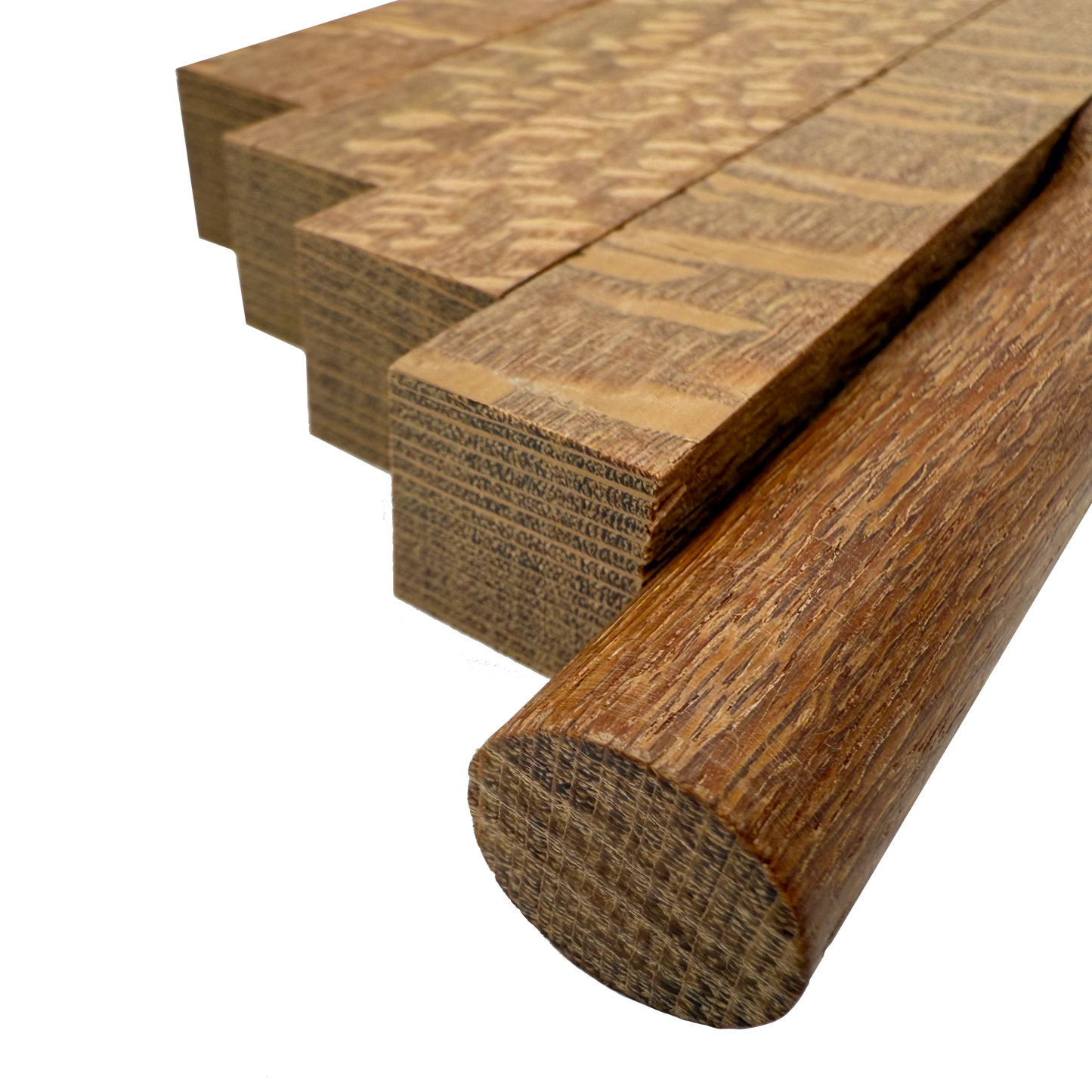 Leopardwood Pen Blanks - 3/4" x 3/4" x 6" (5 Pcs)