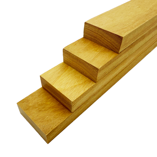 Osage Orange Lumber Boards 3/4" x 2" (4pcs)