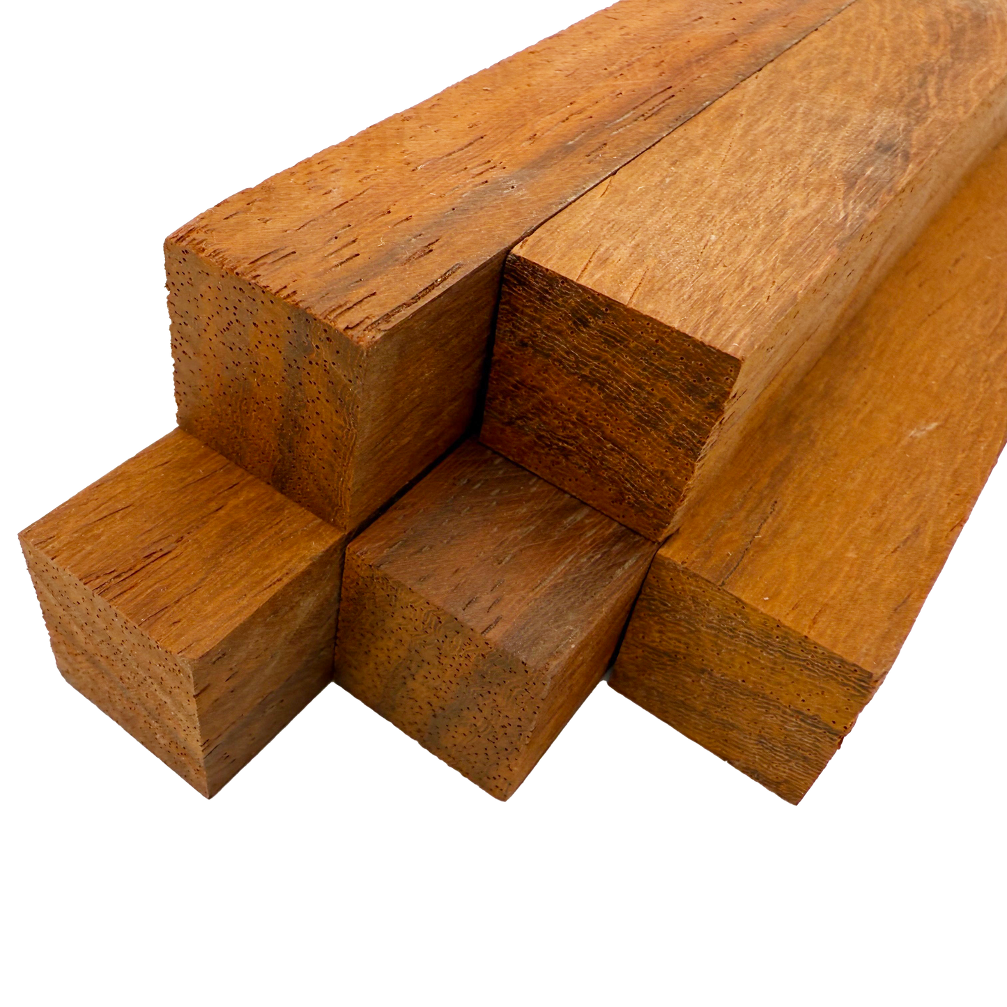 Padauk Pen Blanks - 3/4" x 3/4" x 5" (5 Pcs)