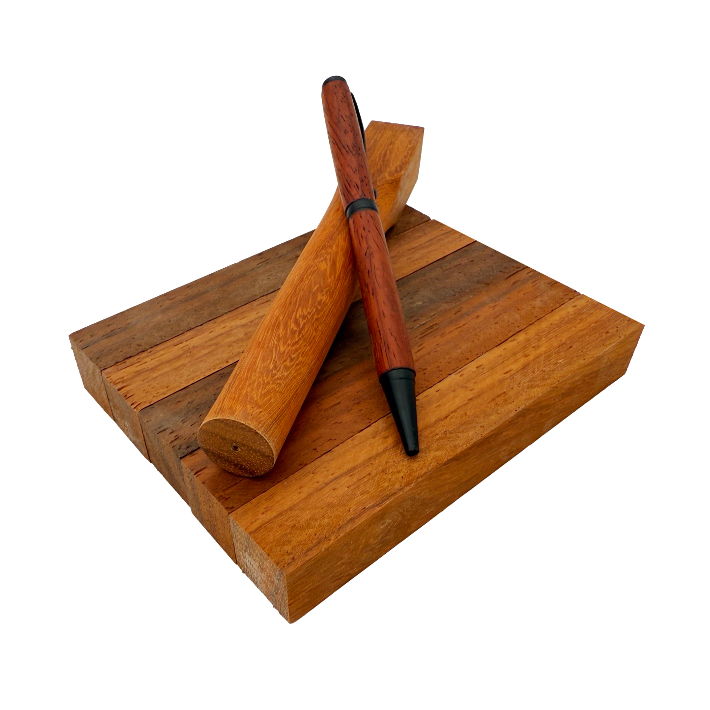 Padauk Pen Blanks - 3/4" x 3/4" x 5" (5 Pcs)