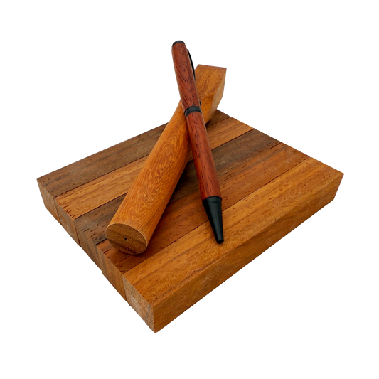 Padauk Pen Blanks - 3/4" x 3/4" x 5" (5 Pcs)