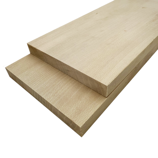 Quarter Sawn Sycamore Lumber Board - 3/4" x 6" (2 Pcs)