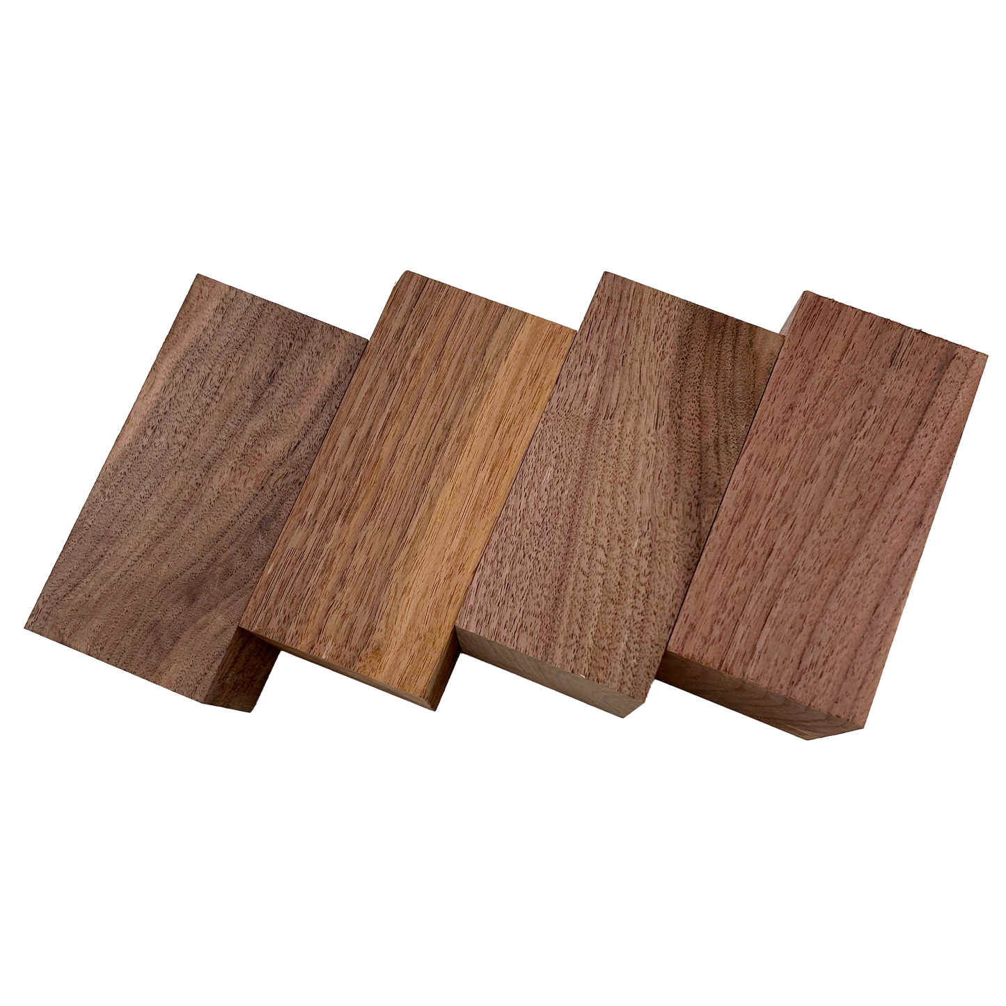 Walnut Turning Blank Squares - 3" x 3" (4 Pcs)