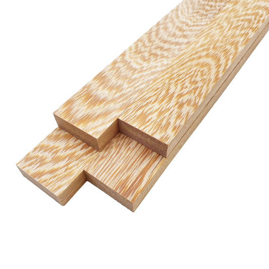 White Wenge Lumber Board - 3/4" x 2" (4 Pcs)