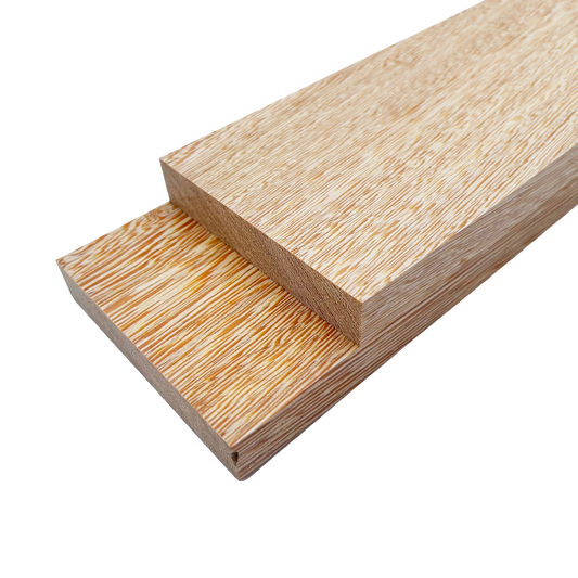 White Wenge Lumber Board - 3/4" x 4" (2 Pcs)