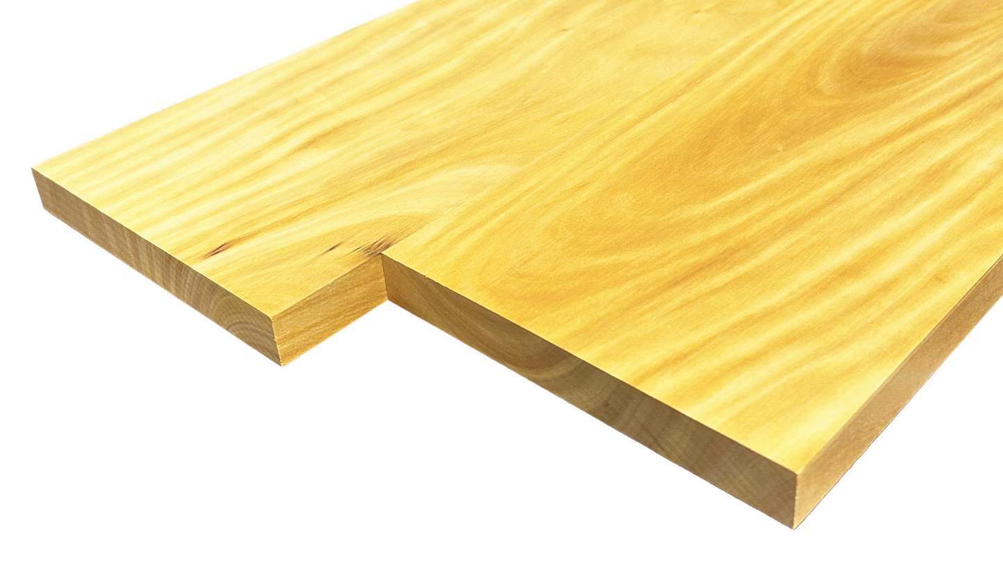 Yellowheart Lumber Boards 3/4" x 6" (2pcs)