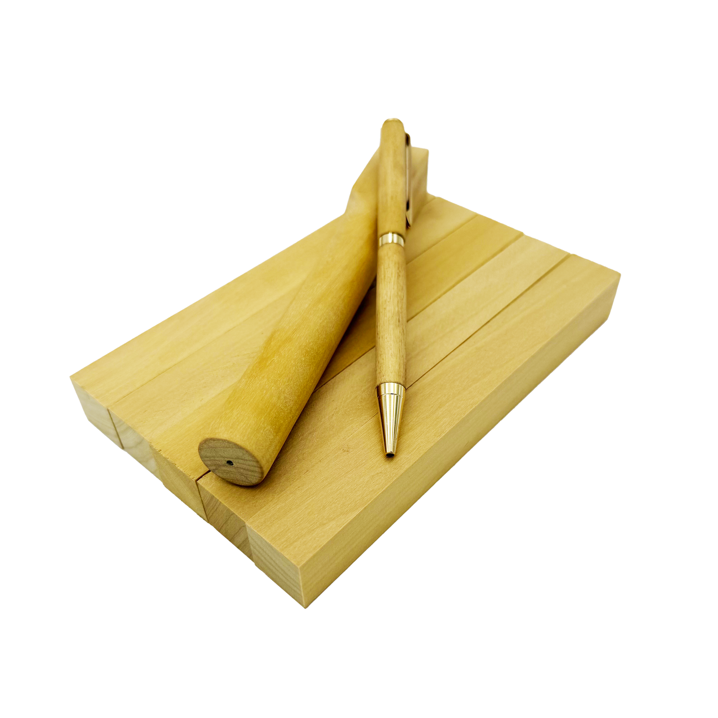 Yellowheart Pen Blanks - 3/4" x 3/4" x 6" (5 Pcs)