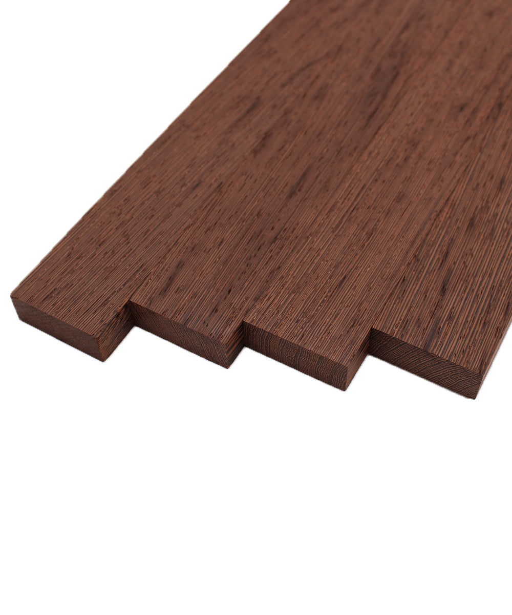 Wenge Lumber Board - 3/4" x 2" (4 Pcs)