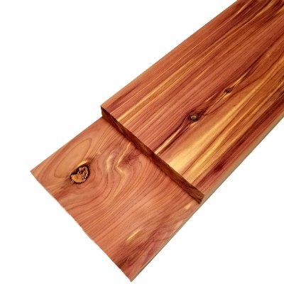 Aromatic Cedar two sides sanded to 3/4" thickness