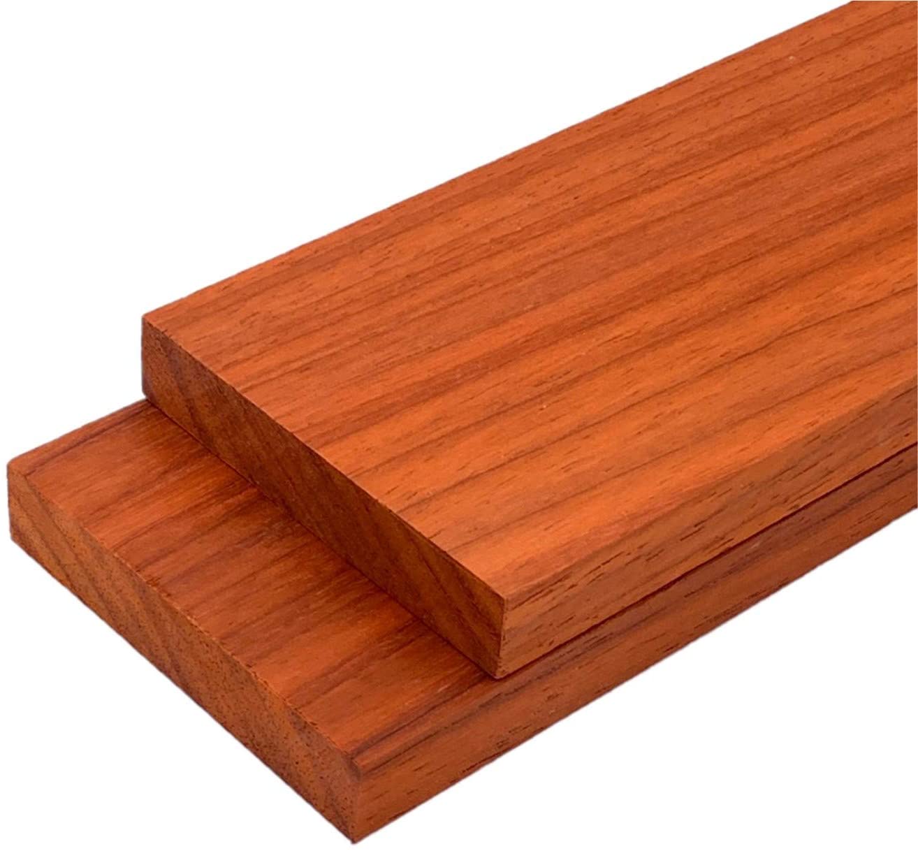 Padauk Lumber Board - 3/4" x 4" (2 pcs)