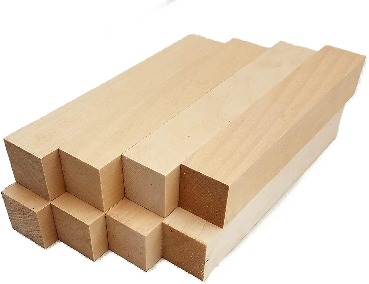 Basswood Carving Blocks - 1" x 1" x 6"