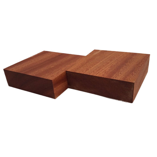 Mahogany Bowl Blanks - 2" (2 Pcs)