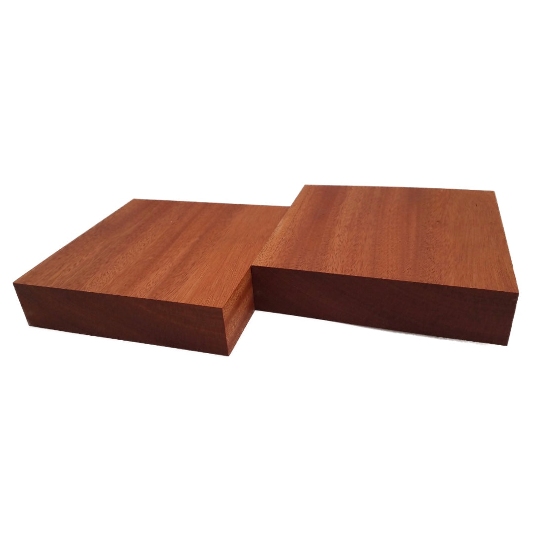 Mahogany Bowl Blanks - 2" (2 Pcs)