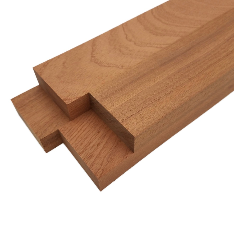 Sapele Lumber Board - 3/4" x 2" (4 Pcs)