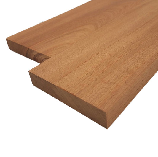 Sapele Lumber Board - 3/4" x 4" (2 Pcs)
