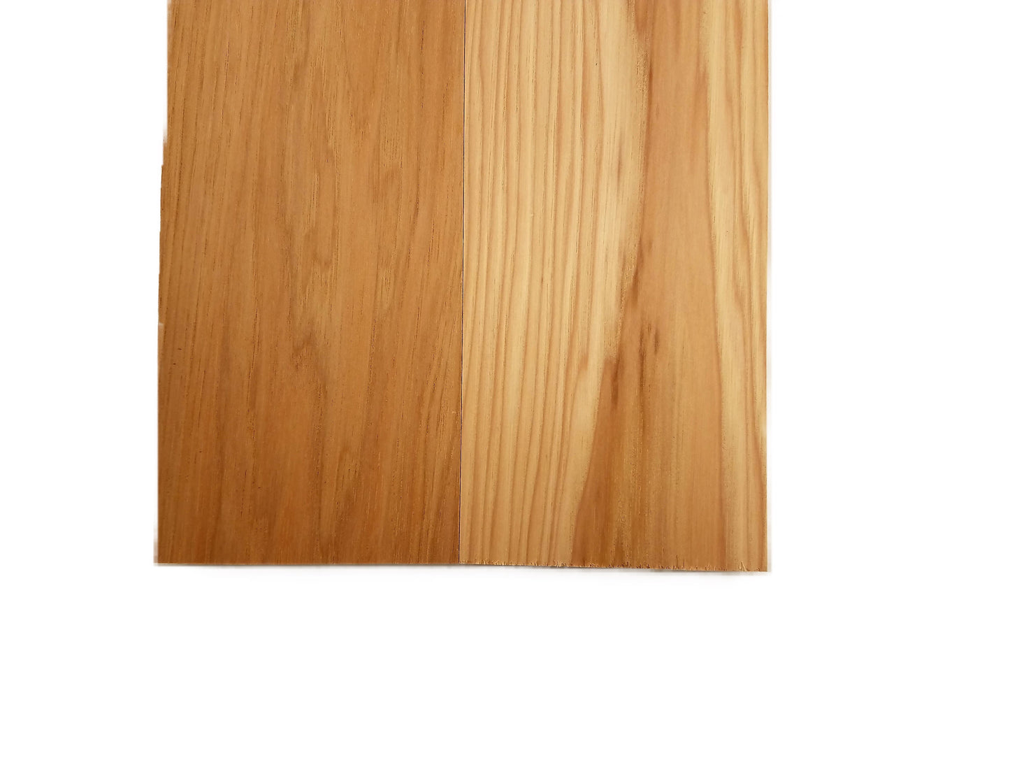 Hickory Lumber Board - 3/4" x 4" (2 Pcs)