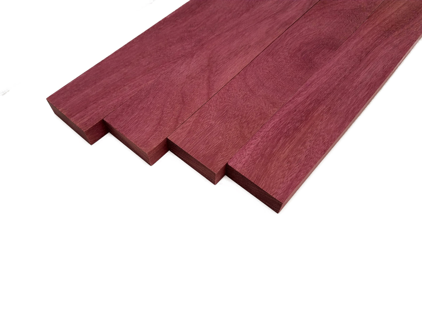 Purpleheart Lumber Board - 3/4" x 2" (4 Pcs)