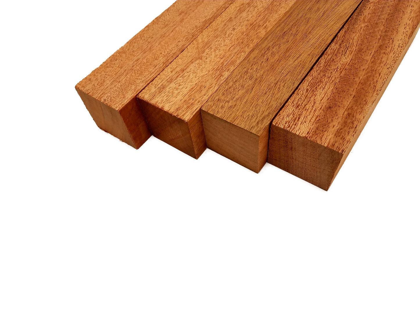 Mahogany Turning Blank Squares - 2" x 2" (4 Pcs)
