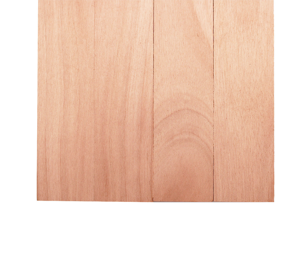 Okoume Lumber Board - 3/4" x 2" (4 Pcs)