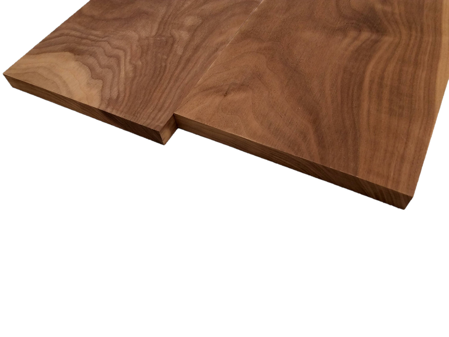 Black Walnut Lumber Board - 3/4" x 8" (2 Pcs)