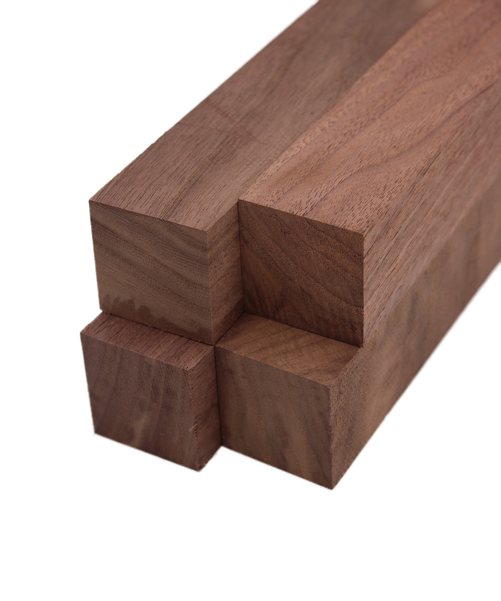 Walnut Turning Blank Squares - 1.5" x 1.5" (4 Pcs)