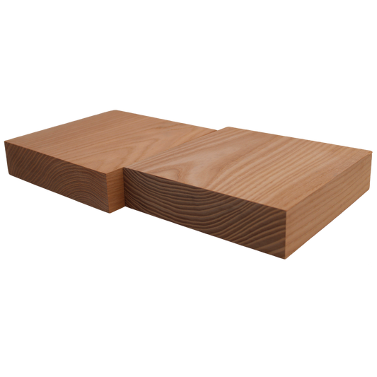 White Ash Bowl Blank - 2" (2pcs)