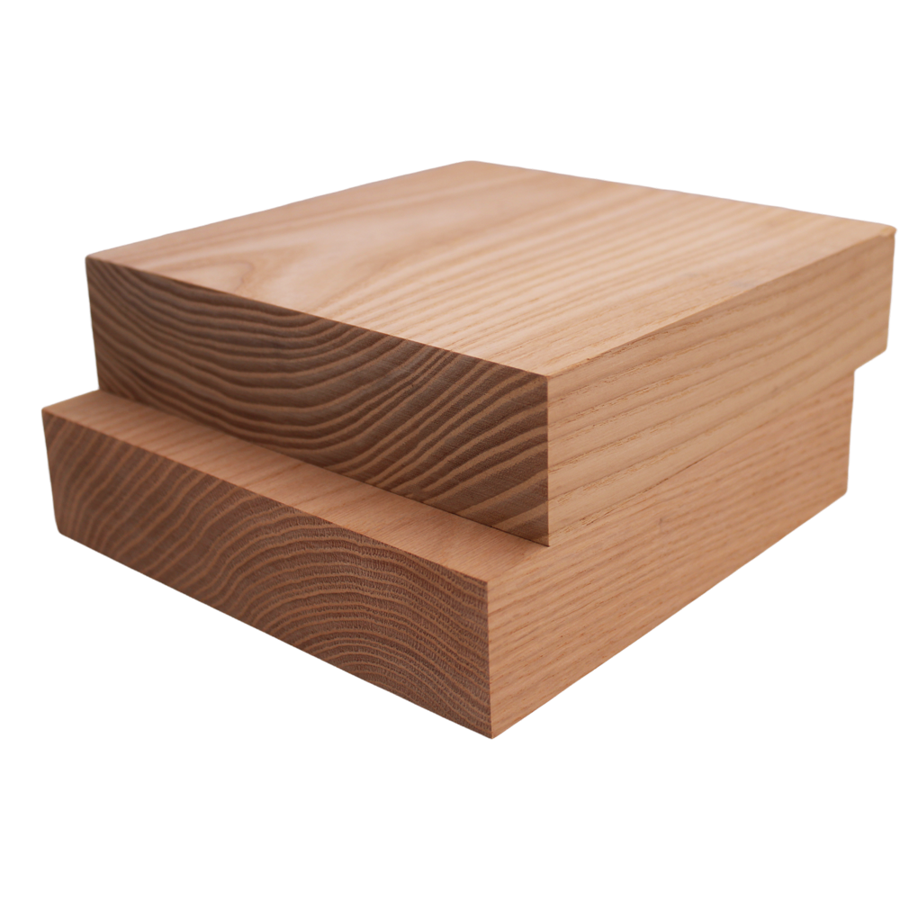 White Ash Bowl Blank - 2" (2pcs)