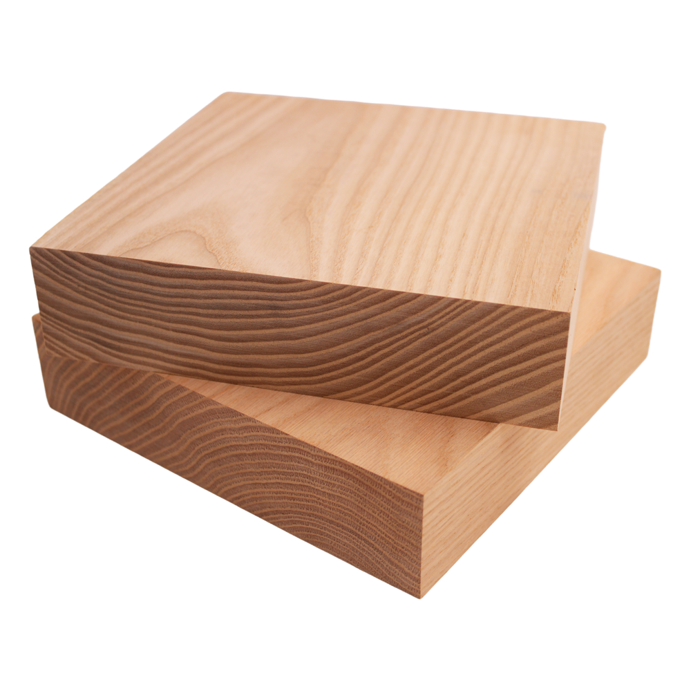 White Ash Bowl Blank - 2" (2pcs)