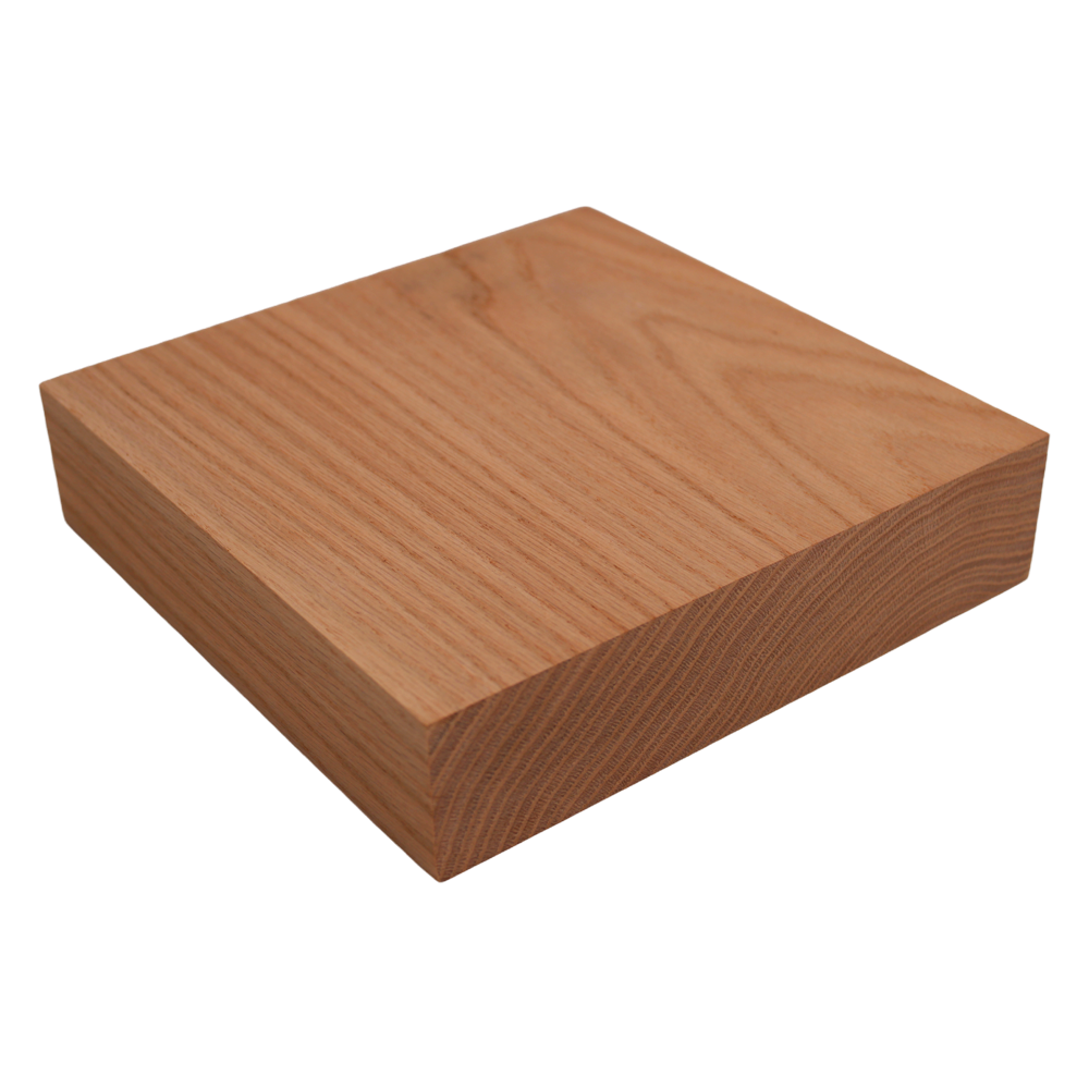 White Ash Bowl Blank - (1pc) (2" x 10" x 10")
