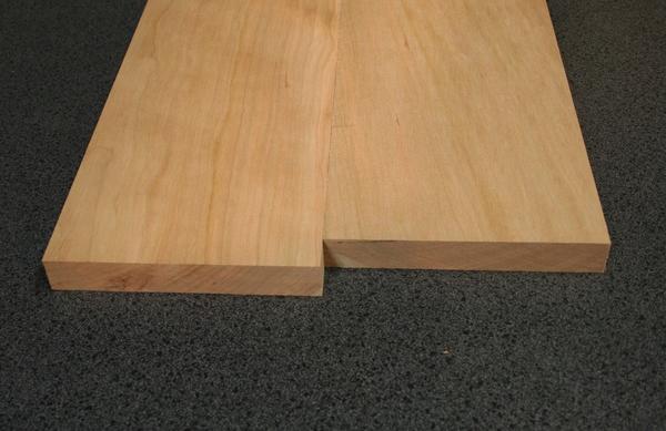 Cherry Lumber Board - 3/4" x 6" (2 Pcs)