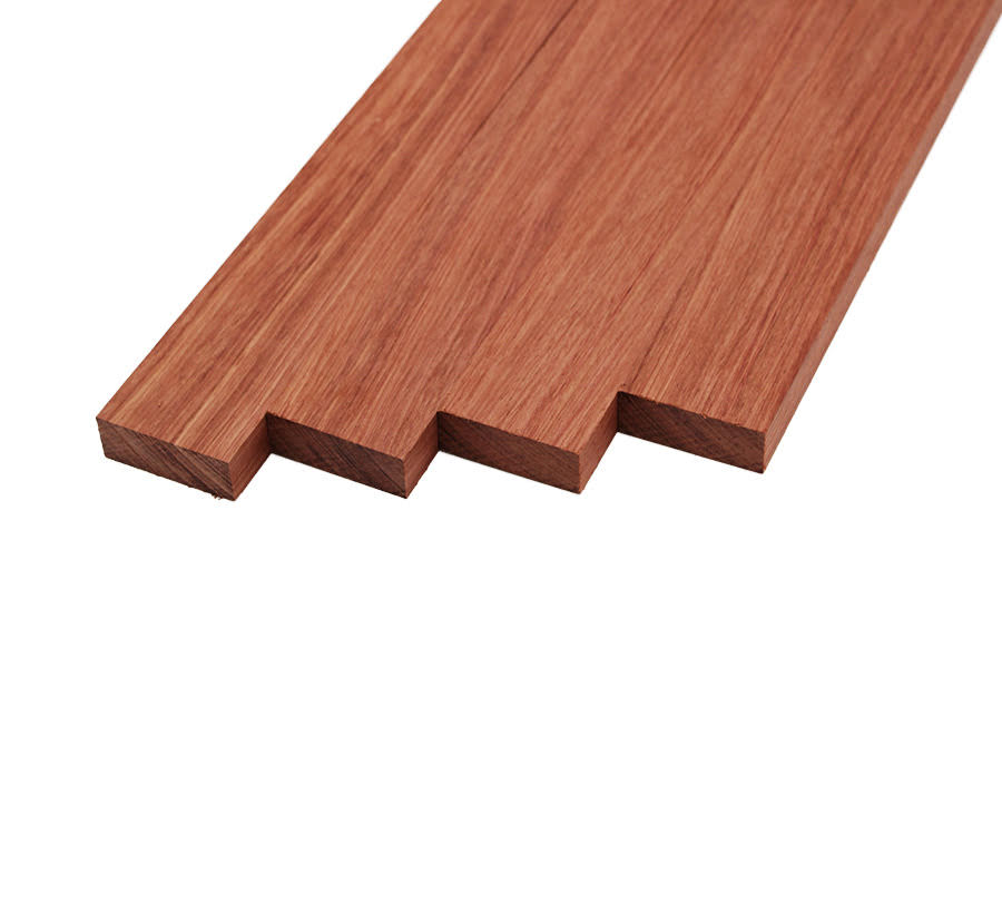 Bubinga Lumber Board 3/4" x 2" (4pcs)