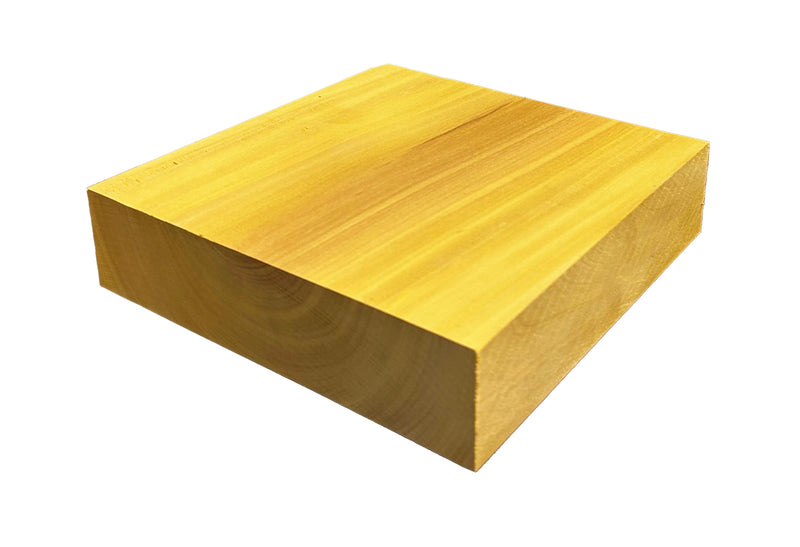 Yellowheart Bowl Blanks - 2" (1pc)