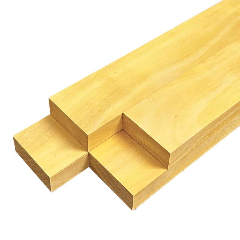 Yellowheart Lumber Boards 3/4" x 2" (4pcs)