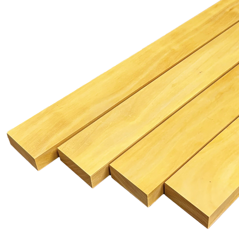 Yellowheart Lumber Boards 3/4" x 2" (4pcs)