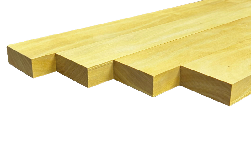 Yellowheart Lumber Boards 3/4" x 2" (4pcs)