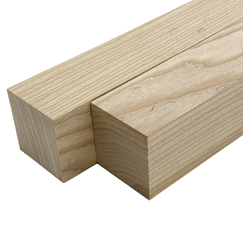 White Ash Lumber Turning Blanks - 3" x 3"