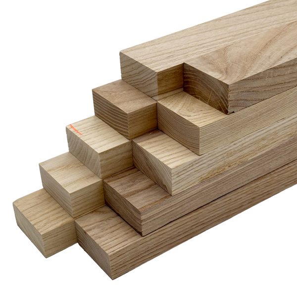 Ash 4/4 Lumber - Woodworkers' Craft Pack (1 x 2 x 24 - 10 Pcs)