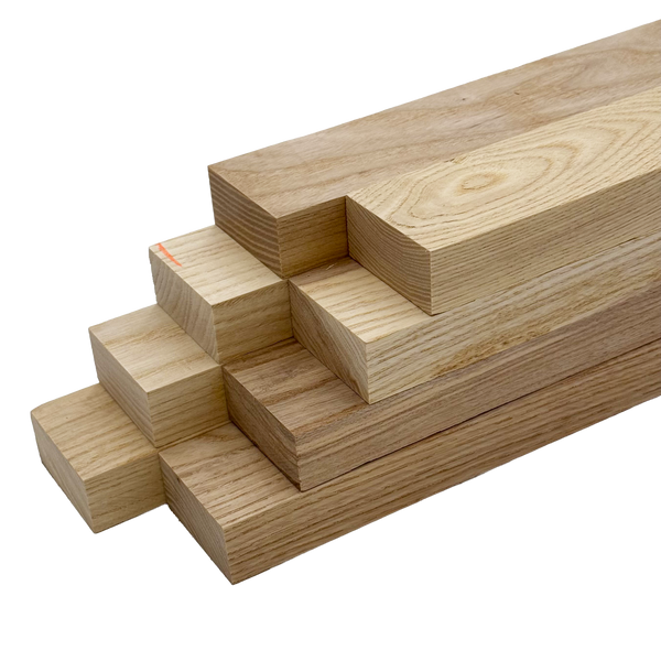 Ash 4/4 Lumber - Woodworkers' Craft Pack (1 x 2 x 48 - 8 Pcs)