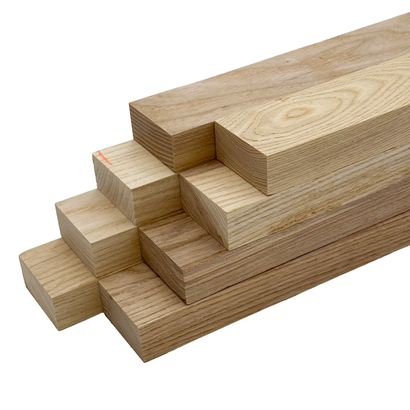 Ash 4/4 Lumber - Woodworkers' Craft Pack (1 x 2 x 48 - 8 Pcs)